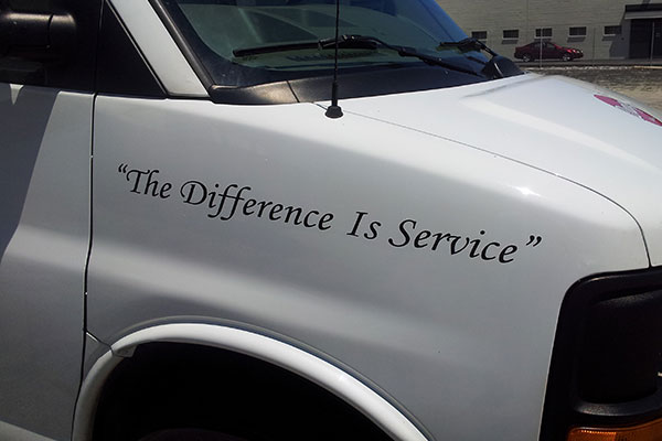 difference is service